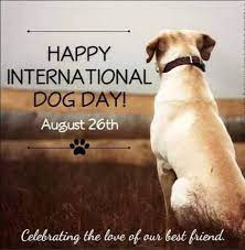International Dog Day – August 26